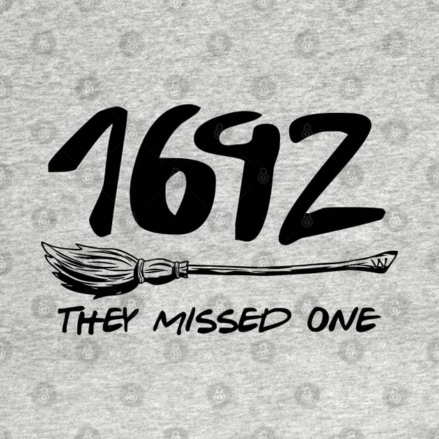 1692 They missed one  Salem broom witch by RetroPrideArts